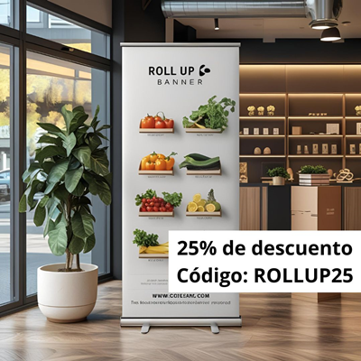 Imprimir Roll up Essential 85 x 200 cm 