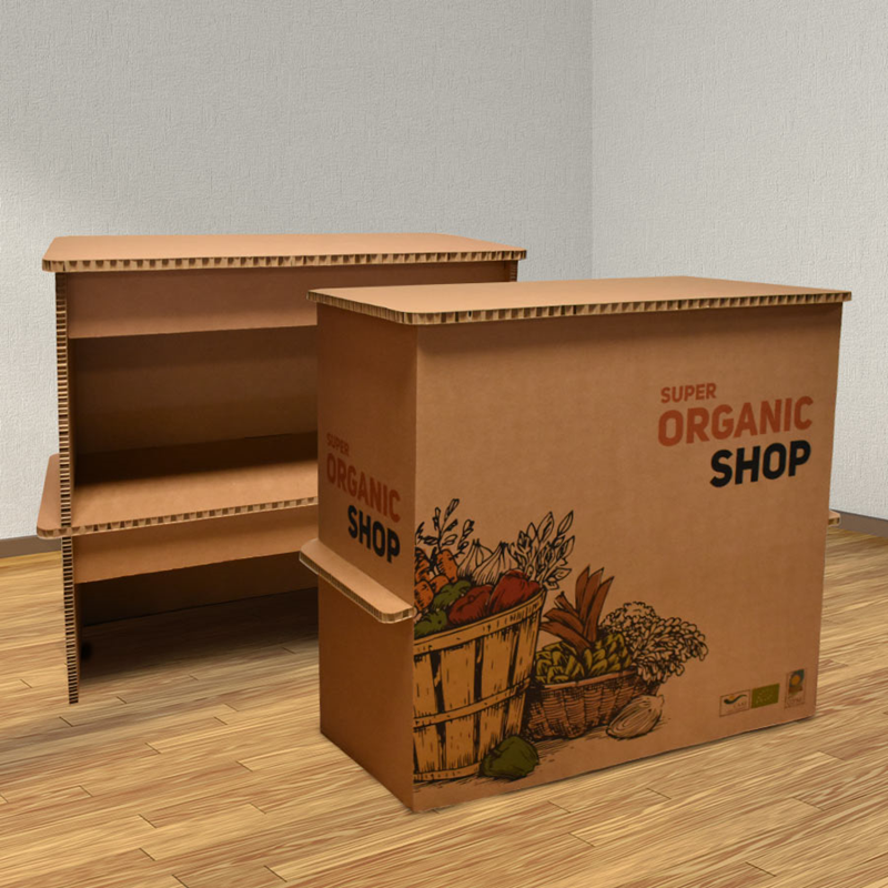 Desnudarse giratorio intermitente Mostrador de cartón | Mesa para promociones y eventos | Entrega 48h Desnudarse giratorio intermitente Mostrador de cartón | Mesa para promociones y eventos | Entrega 48h