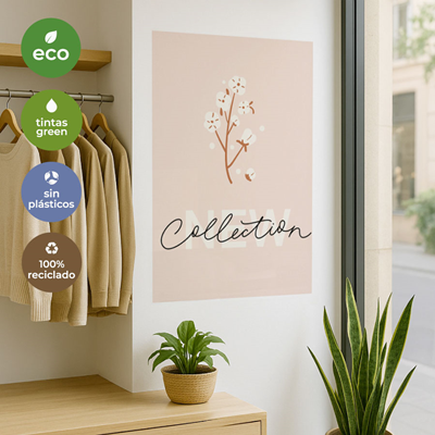 Imprimir Vinilo ecológico sin plásticos ♻️