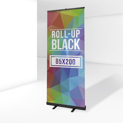 Imprimir Roll up Black 85 x 200 cm 