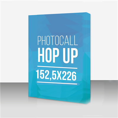 Imprimir Photocall Hop up 152,5 x 226 cm
