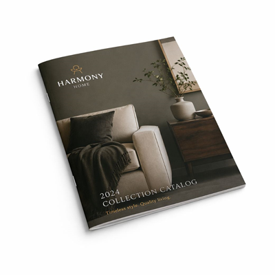 Imprimir Catálogo impreso grapado